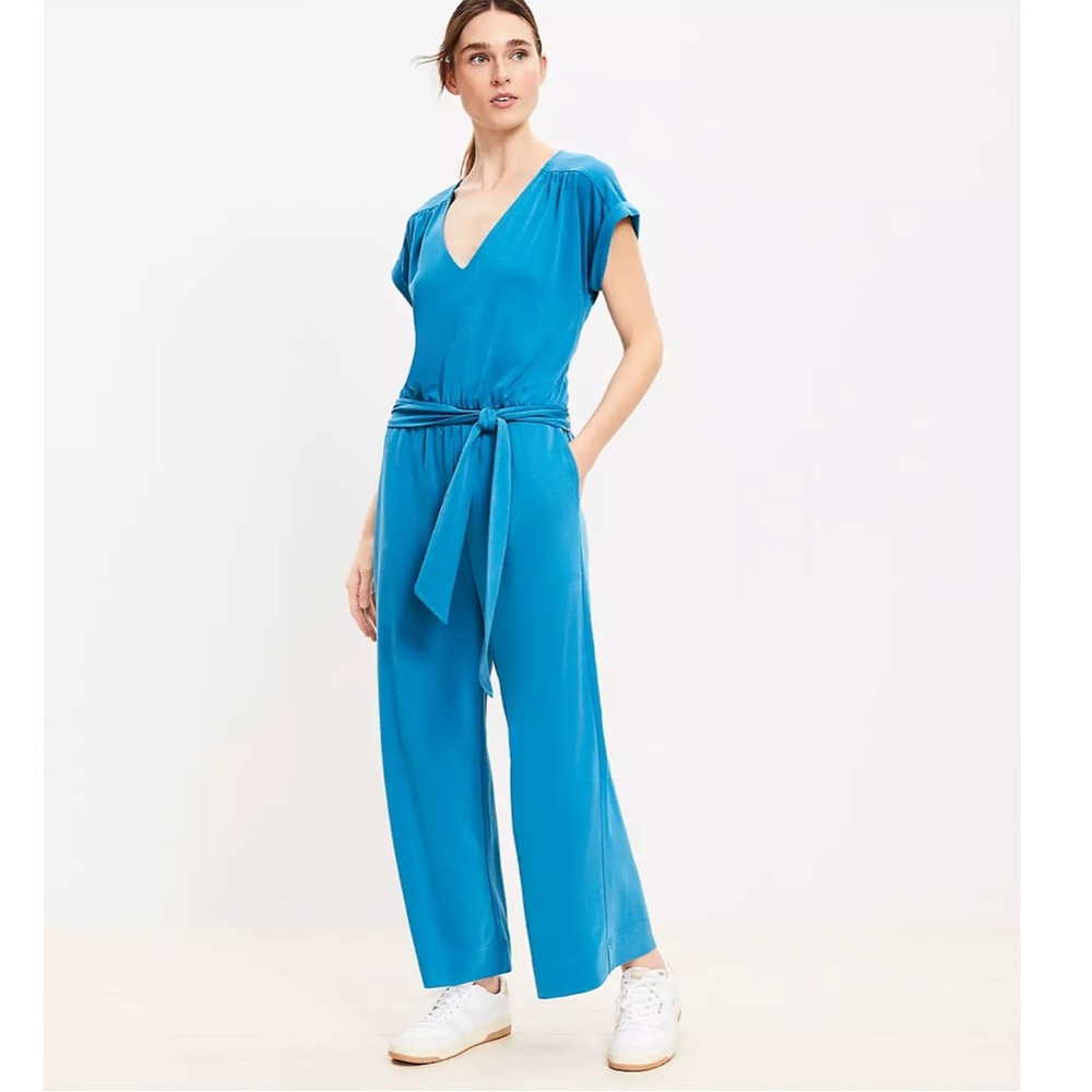 Loft Women's Blue Jumpsuit